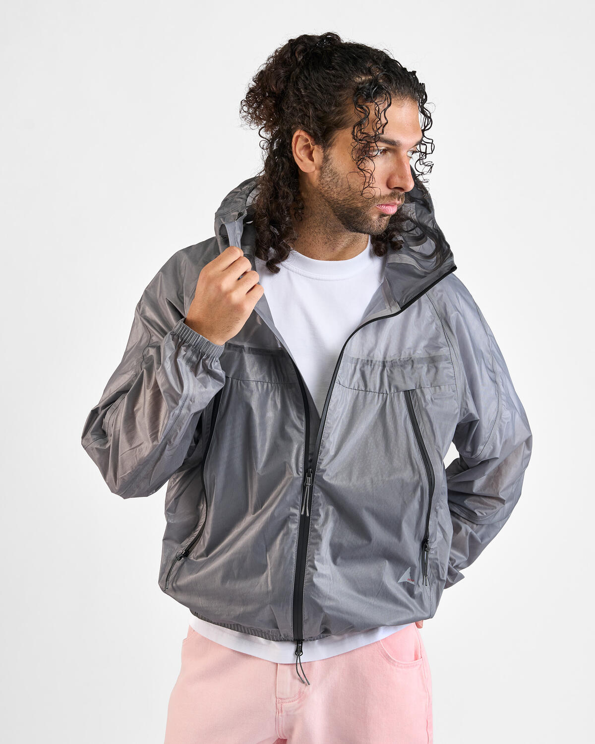 ROA Glasslike 3L Taped Waterproof Jacket | RBMW0497FA331-GRY0003